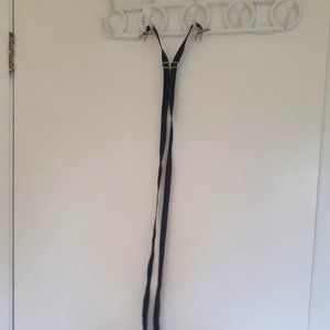 Vintage Skinny Black Suspenders